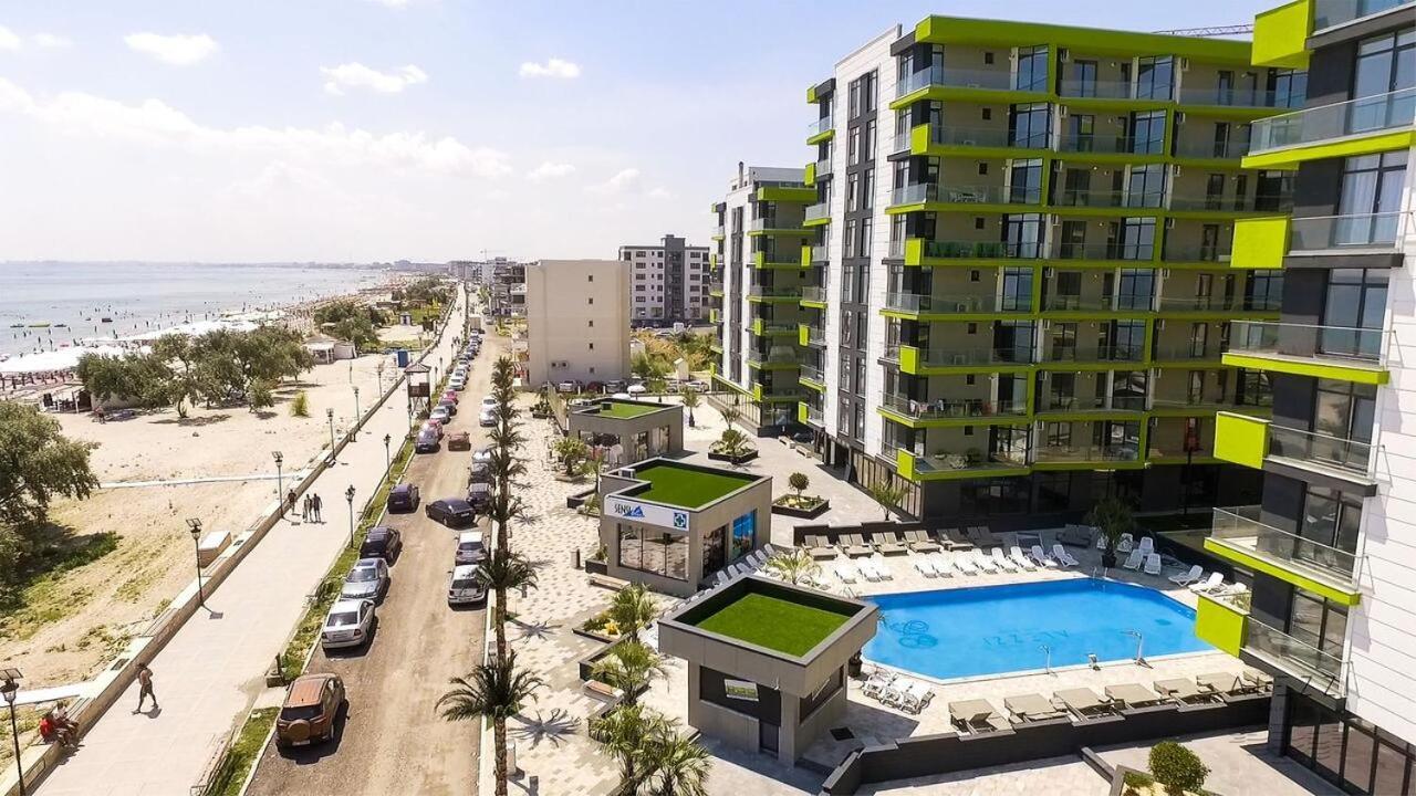 Apartament Edu Beach Resort Navodari Bagian luar foto