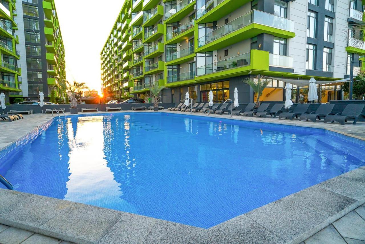 Apartament Edu Beach Resort Navodari Bagian luar foto