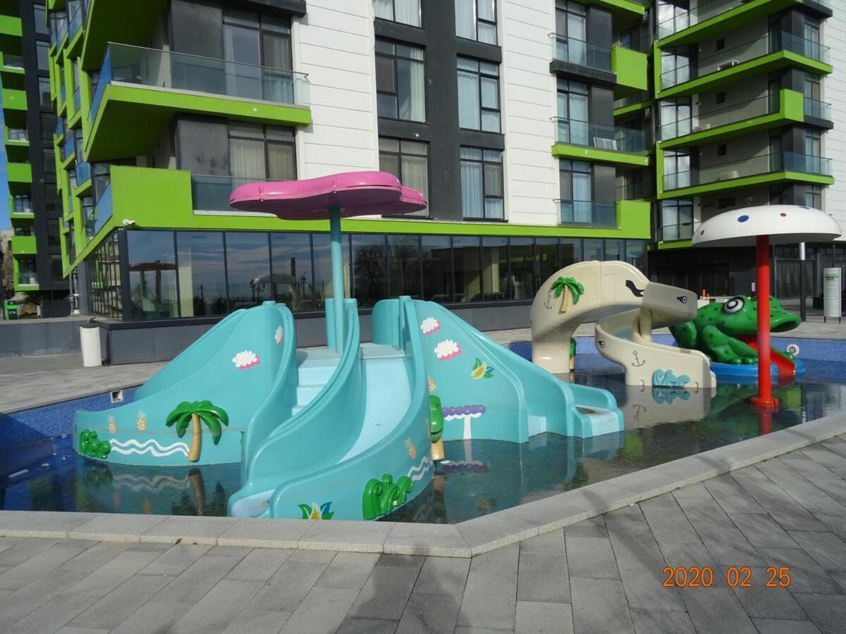 Apartament Edu Beach Resort Navodari Bagian luar foto