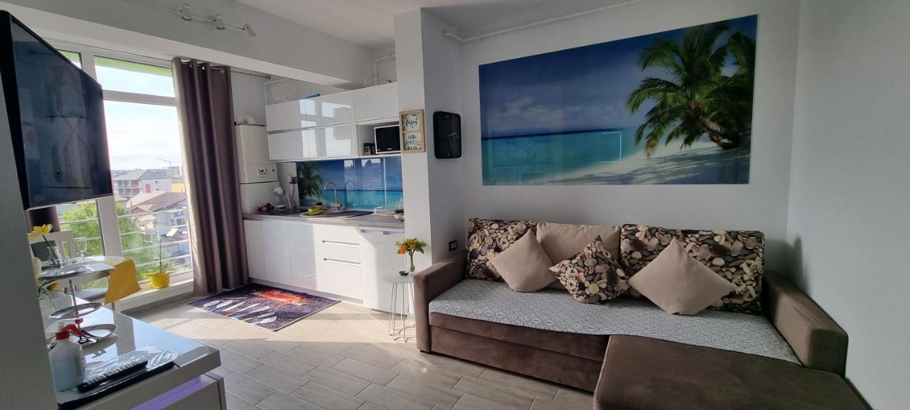 Apartament Edu Beach Resort Navodari Bagian luar foto